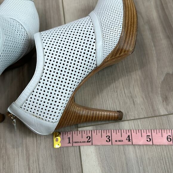 Fratelli Rossetti open toe leather platform heels size 35 5 - Picture 6 of 8